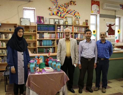 تجلیل  مدیرکل کانون پرورش فکری گلستان از مربیان طرح عید خوب کتاب خوب