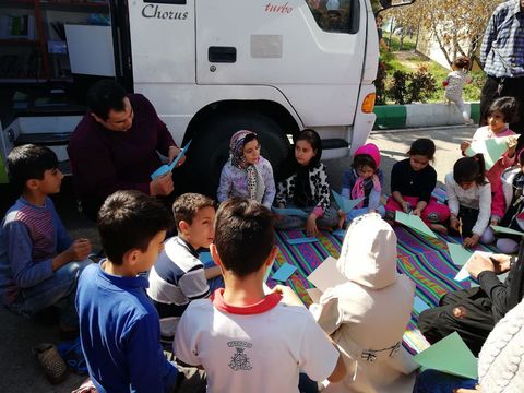	کتابخانه‌های سیار کانون پرورش فکری کودکان و نوجوانان استان آذربایجان شرقی همراه کودکان و نوجوانان در روز طبیعت 2