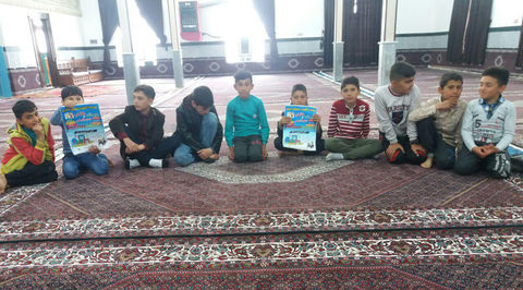 طرح عیدانه کتاب و سرگرمی در مراکز کانون استان اردبیل از نگاه دوربین