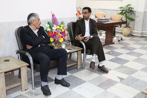 دیدار مدیرکل کانون پرورش فکری استان سمنان با نماینده مجلس
