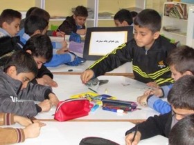 نمایشگاه نقاشی و کارگاه آموزشی نه به کیسه های پلاستیکی در مرکز فارسان