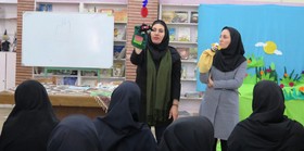 گزارش تصویری برگزاری دوره آموزشی نمایش عروسکی برای مربیان کانون قزوین
