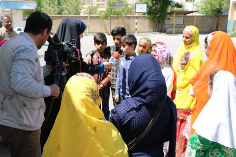 اجرای بازیهای بومی محلی در کانون پرورش فکری کودکان و نوجوانان فارسان 