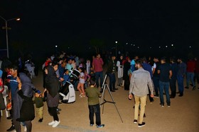 برپایی ایستگاه رصد و جشنواره بازی های فکری در شهربازی بجنورد