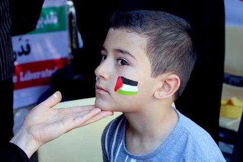 اعلام حمایت کودکان و نوجوانان با همتایان فلسطینی خود در کارگاه‌های کانون آذربایجان شرقی