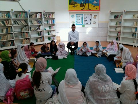 ویژه برنامه "پیک نور" در کانون پرورش فکری کودکان و نوجوانان شماره 3 آبادان