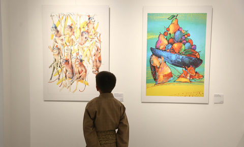 نمایشگاه تصویرگری براتیسلاوا در سنندج گشایش یافت