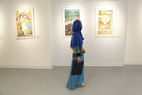 نمایشگاه آثار منتخب تصویرگری براتیسلاوا و کارگاه آموزشی گلدوزیان در سنندج