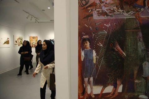 نمایشگاه تصویرگری براتیسلاوا در سنندج به روایت تصویر2