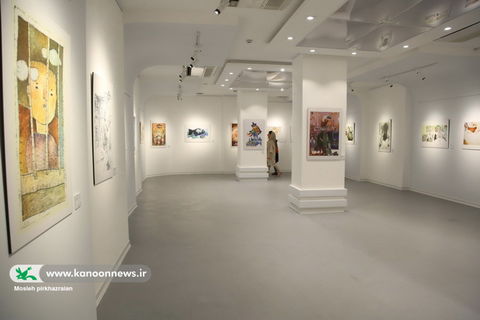 نمایشگاه آثار منتخب تصویرگری دو سالانه براتیسلاوا در گالری سوره سینما بهمن سنندج