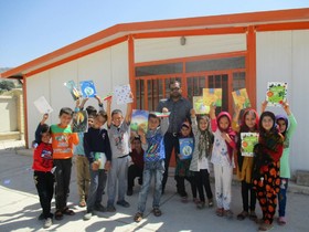 فعالیت کتابخانه سیار روستایی سی سخت در تابستان / گزارش تصویری