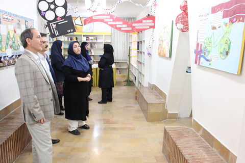 بازدید مدیر کل از مرکز شماره 39 کانون تهران / عکس از یونس بنامولایی