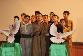بخش کودک شانزدهمین جشنواره امام رضا (ع) در کردستان به روایت تصویر