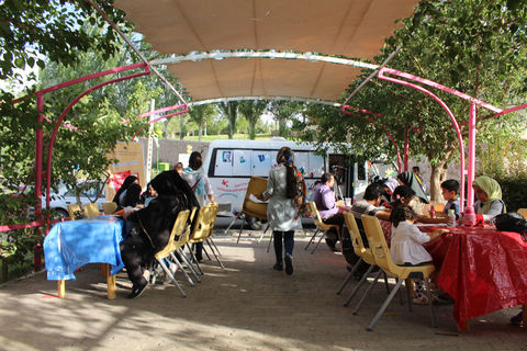 طرح « فصل گرم کتاب » کانون پرورش فکری کودکان و نوجوانان، در پارک ائل گلی تبریز