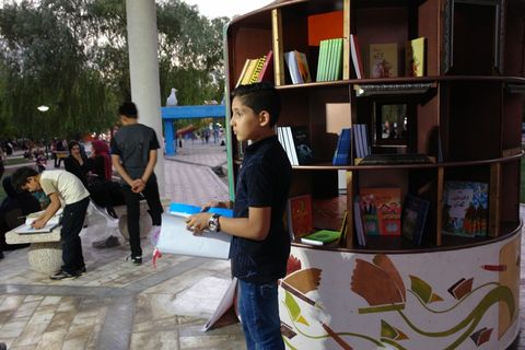 اجرای طرح پویش «فصل گرم کتاب» در کانون پرورش فکری کودکان و نوجوانان چهارمحال و بختیاری