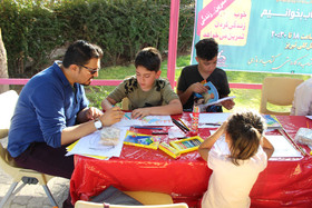 پویش «فصل گرم کتاب» در پارک ائل‌گلی تبریز