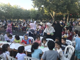 هفته اول اجرای طرح «پویش فصل گرم کتاب» در خراسان رضوی- پارک ملت مشهد