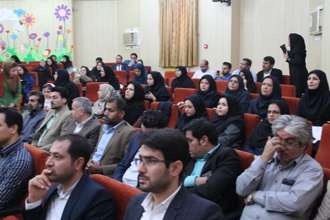 آیین تودیع و معارفه مدیرکل کانون پرورش فکری کودکان و نوجوانان خوزستان