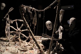 گزارش تصویری نمایش رویای پرومته به کارگردانی محسن اکرمی- یزد - شهریور97