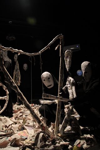 گزارش تصویری نمایش رویای پرومته به کارگردانی محسن اکرمی- یزد- شهریور97