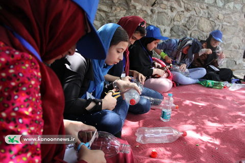 اردوی یک روز رنگی اعضاء دختر کانون تهران / عکس از الهه علیرضالو