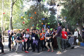 نوجوانان کانون تهران« یک روز رنگی» را تجربه کردند