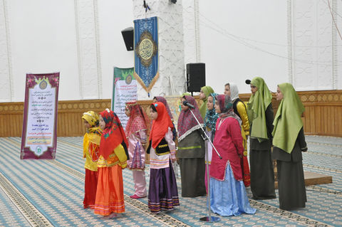 جشن عید خم با مشارکت کانون پرورش فکری و قرارگاه فرهنگی فاطمه الزهرا(س) اردبیل