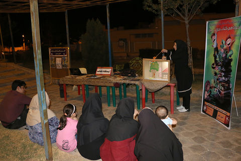 پویش «فصل گرم کتاب» در بوستان کودک سمنان 