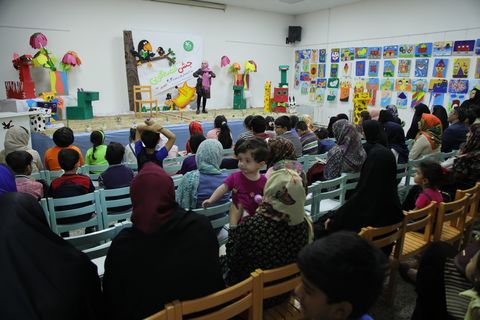 گزارش تصویری جشن قصه گویی مراکز شماره 3 و 4 کانون پرورش فکری یزد- 12شهریور 97