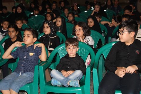 برنامه کودکان و نوجوانان عاشورایی در حسینیه ثارالله کرمان
