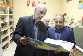 رییس سازمان مدیریت و برنامه ریزی استان از کارگاه‌های کانون بازدید کرد