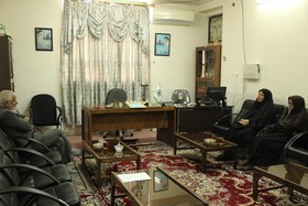 دیدار مدیرکل کانون سیستان و بلوچستان با رزمنده‌ی دوران دفاع مقدس