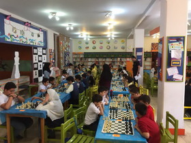 برگزاری مسابقه شطرنج اعضای کانون تهران در مرکز شماره ۴۰