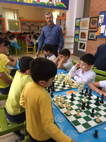 مسابقات شطرنج مراکز کانون تهران