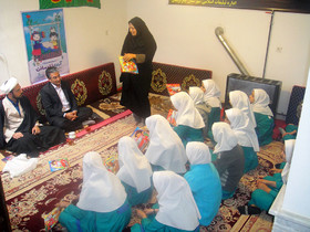 امام جمعه چاراویماق با کودکان و نوجوانان عضو کانون دیدار کرد