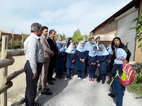 بازدید کودکان کرمانشاهی از مدرسه طبیعت به مناسبت هفته ملی کودک