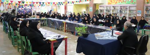 گزارش تصویری نخستین روز برگزاری مرحله استانی بیست و یکمین مسابقه بین المللی قصه گو.یی در کانون استان قزوین 