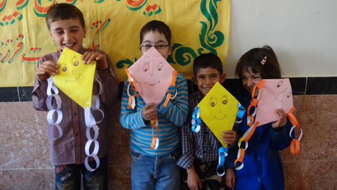 همراه با هفته ملی کودک در کردستان به روایت تصویر