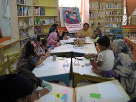 برگزاری کارگاه ادبی مادر و کودک در مرکز سیریک
