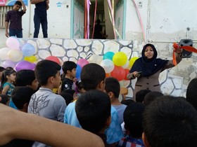کتابخانه کودک ونوجوان در روستای رمچاه قشم افتتاح شد