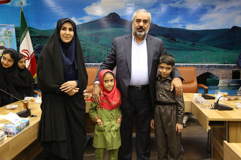 دیدار استاندار کردستان اعضا فعال مراکز کانون پرورش فکری کودکان و نوجوانان
