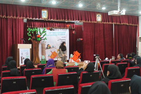 روز نخست برگزاری جشنواره قصه گویی استان خوزستان