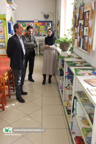 بازدید مدیر کل کانون تهران از مرکز فرهنگی هنری شماره 12/ عکس از یونس بنامولایی