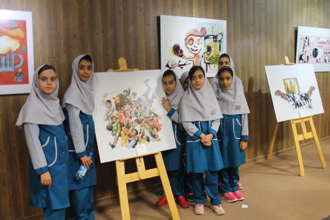 گشایش نمایشگاه تصویرگری دوسالانه براتیسلاوا در اهواز 