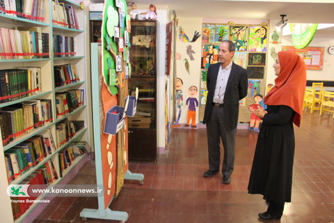 بازدید مدیر کل کانون تهران از مرکز فرهنگی هنری شماره 24/ عکس از یونس بنامولایی