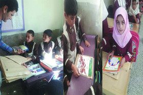 شادی کودکان روستای سطوه از ارسال کتاب‌های کتابخانه پستی شاهرود