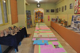 نمایشگاه آثار اعضا در مرکز هشتگرد استان البرز