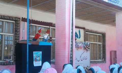 هفته ملی کودک در کتابخانه سیار شهری بیرجند