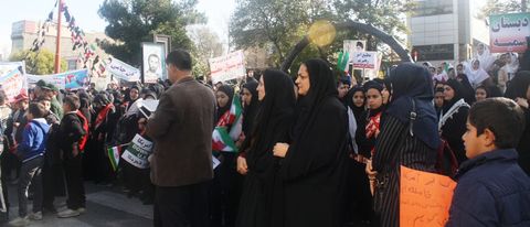 گزارش تصویری گرامی‌داشت سال‌روزحماسه ۱۳ آبان در کانون استان قزوین(۲)