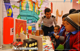 حضور سازمان آتش‌نشانی در بخش ترویجی جشنواره‌ی اسباب‌بازی